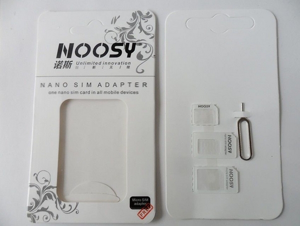 41 NOOSY   Nano SIM    Apple Iphone Samsung Galaxy