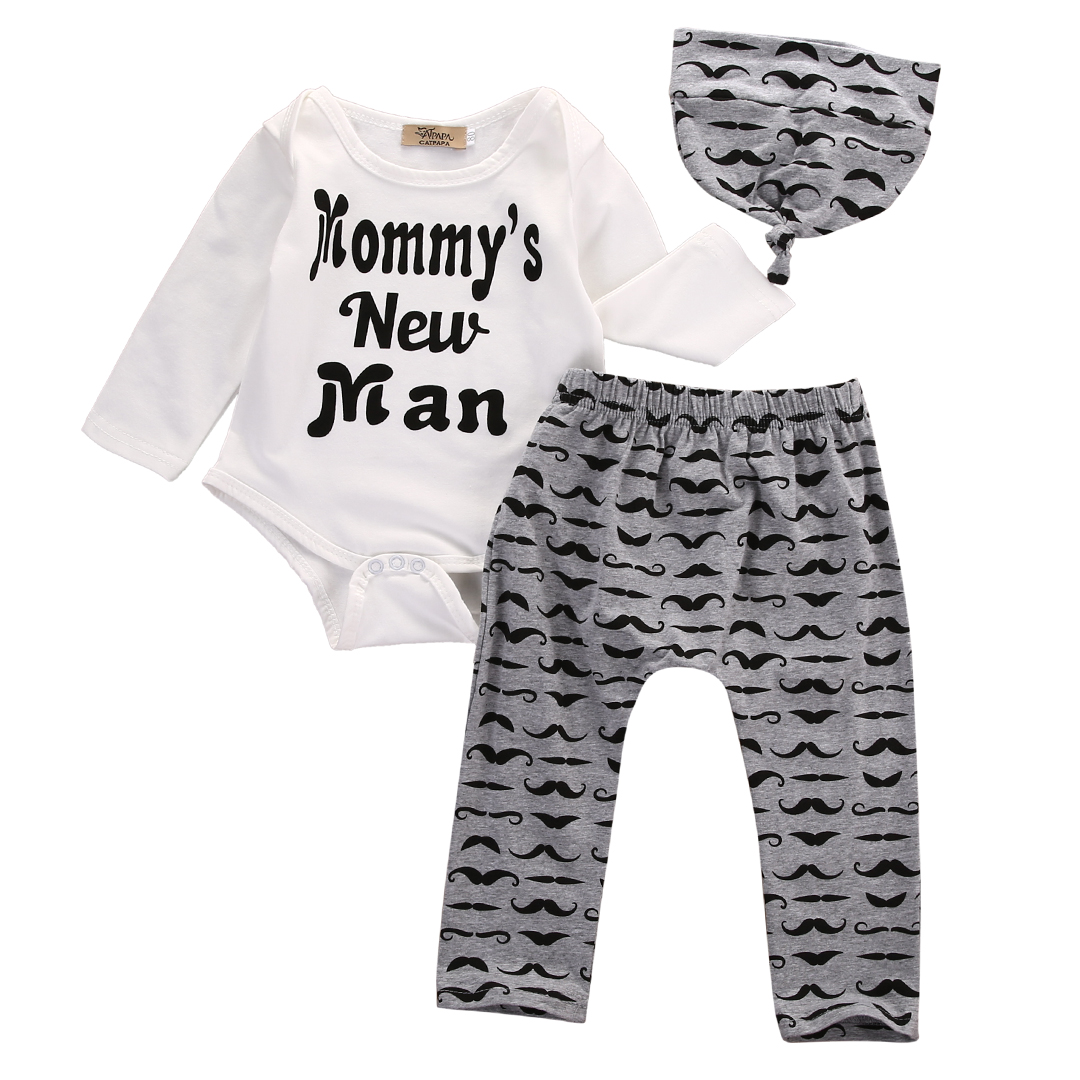 Aliexpress.com : Buy 0 18M Newborn Baby Boy Clothes Mommy ...