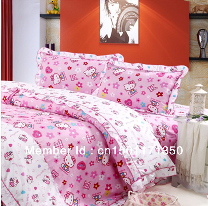 Kitty Bed Queen Size Hello Kitty Bed Set