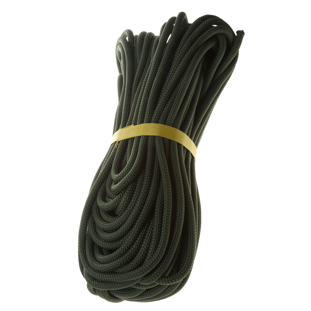 Details about   Climbing Safety Sling Rappelling Rope Auxiliary Cord 10m Army Green