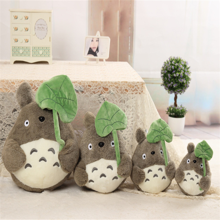 totoro plush leaf