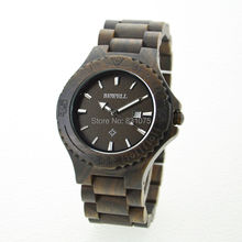 Free shipping 2014 New Fashion Wooden Watch Bewell Natural American Maple Wood Watch Support Wholes Drop