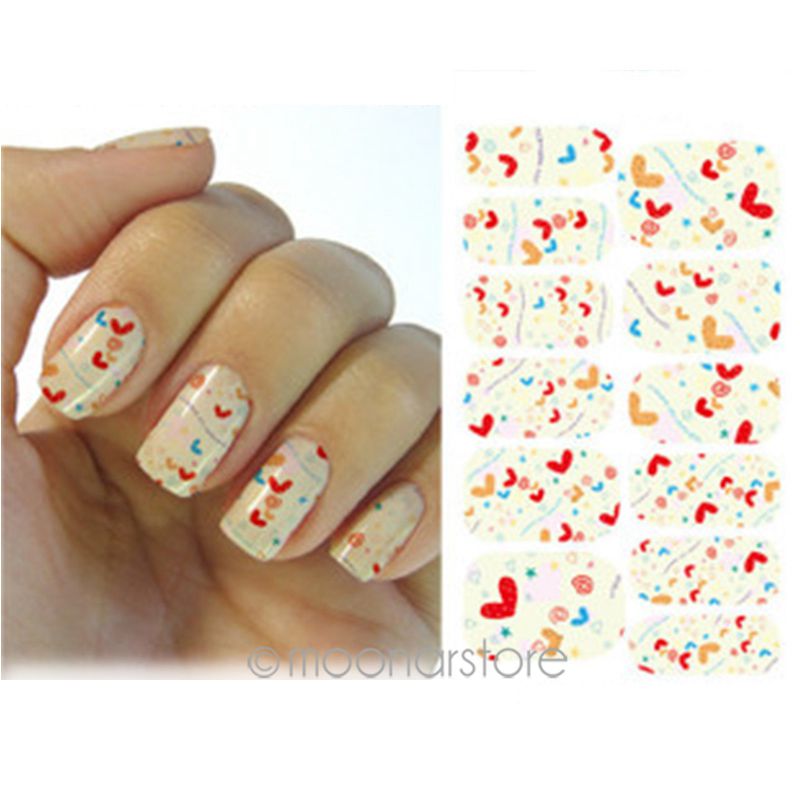 New Flower Nail Art Water Tranfer Sticker Nails Beauty rhinestones for nails Womens Sex Decals Watermark