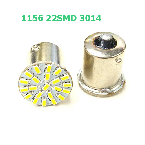Super Bright BA15S P21W 1156 22 LED SMD Car Auto Tail Side Indicator Lights Parking Lamp