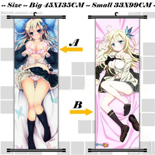 45X135CM Haganai Boku wa Tomodachi ga Sukunai cameltoe cartoon anime art wall picture mural scroll cloth canvas painting poster
