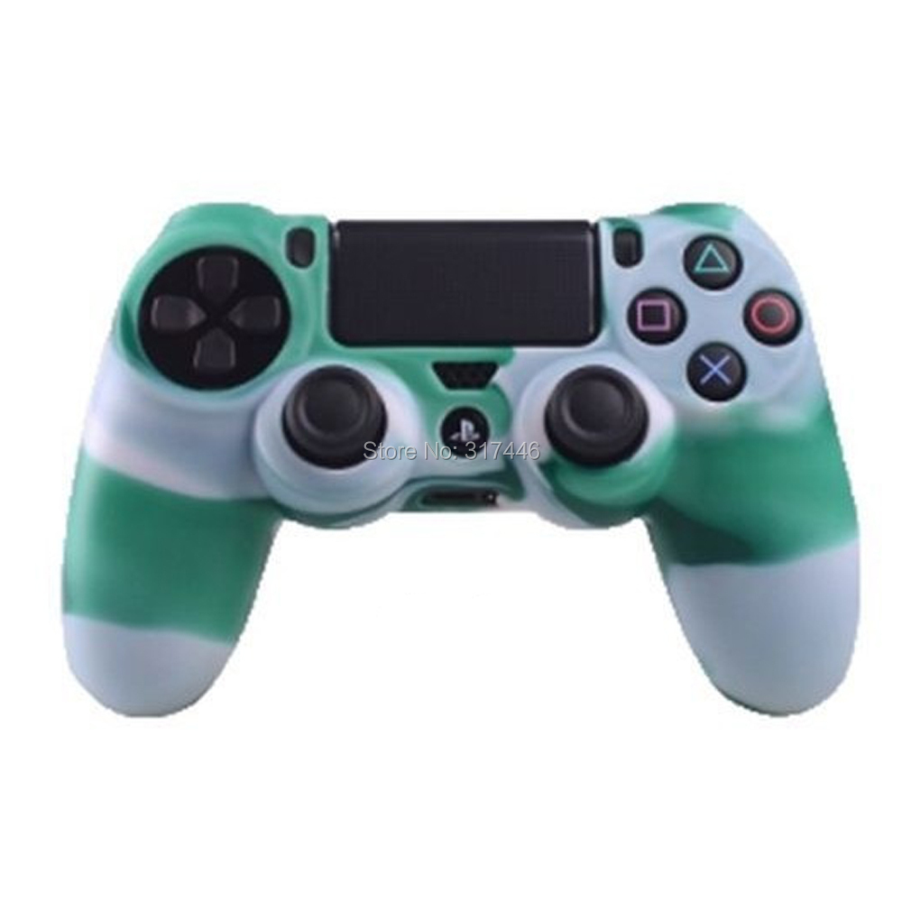 15 Styles 1 PCS Silicone Gel Rubber Case Skin Grip Cover For Playstation 4 PS4 Controller