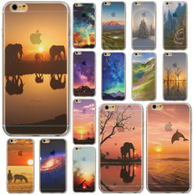 Hot Sale Beautiful Lake For iPhone 6 4.7″Inch” Phone Soft Thin Case Cover Color Painted Mobile Phone Accessory Back Case