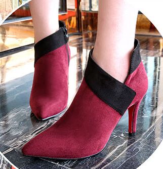 Aliexpress.com : Buy Size 4~8 Sexy Red Bottom Women Boots High ...