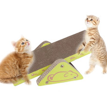 Pet font b Cat b font Toy S shaped Scratcher with Catnip Lounge Handmade Kitten font