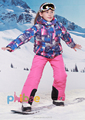 Phibee Girls Waterproof Ski Suit Kids Ski Jacket Ski Pants Windproof