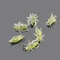 100Pcs lot 0 8g 2cm Artificial Soft Fishing Lures Cricket Insect Bait Lifelike Fishing Lure Worm