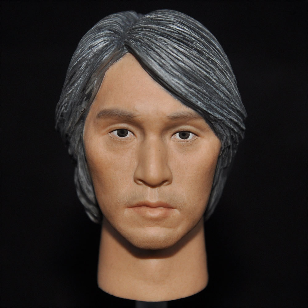 1/6 Leiter Sculpt Stephen Chow (weiß Haar) Fit 12 "Abbildung