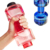550ml Dumbbell Fitness Equipment Shape Kettle Space Cup Fruit Juice Bottle Sport Water Bottle