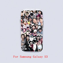 SUPERNATURAL COLLAGE ART 2 Design white skin phone cover cases For Samsung Galaxy S3 9300 /S4 /S5 /S6 /S6 Edge