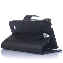 New Stylish PU Leather Wallet Stand Cover Flip Case Cover For Huawei Ascend Y550 Cell Phone