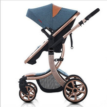 free shipping Hot Fashion Baby Stroller 7 Colors Choosing Kids Stroller For 0-3 Years Aluminum Folding stroller baby 15kg