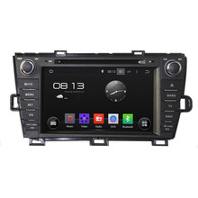 HD 1024*600 Quad Core 16GB Android 5.1.1 Car DVD Player Radio GPS Navi Stereo for Toyota PRIUS Right Driving 2009 2010 2011-2015