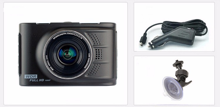 NEW 3.0 inch FH01 1080p manual car camera hd dvr G-sensor NTK96650 camera car , Camera video recorder (5)