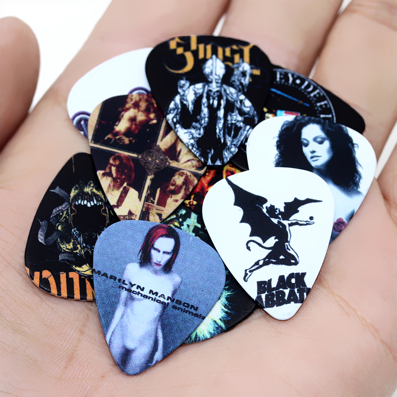 Description Picture 6 of itemSOACH 10pcs Newest rock Guitar Picks Thickness 1.0mm Guitar Accessories for uklele