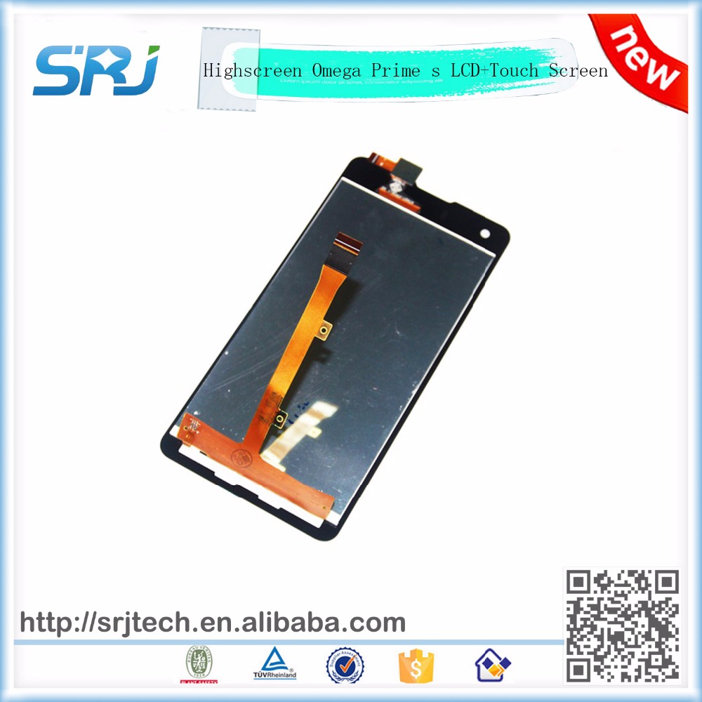Original 4 7 Highscreen Omega Prime s Smartphone Touch Screen With LCD Display Panel Glass Digitizer