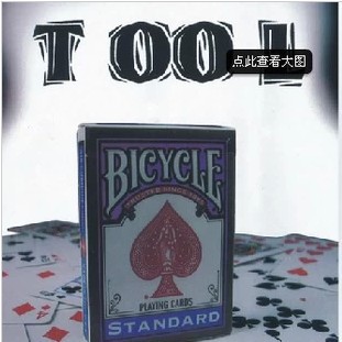 Free shipping Davidstone bicycle cards Tool magic tricks magic prop with bicycle cards