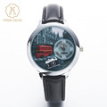 Miss Keke 2016 Clay Cute 3d Mini World Womans Watch Ladies Rhinestone Watches London Bus Women