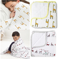 Aden Anais Newborn Thick 2 Layers muslin cotton Blanket Swaddleing Infant Cotton Bedding Sheet Muslin Travel