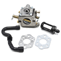 Zama Carburetor Carb Gasket Fuel Filter Hose Kit For STIHL MS 180 170 MS180 MS170 018