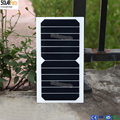 Solarparts 5pcsx 6V 6W high bendable flexible solar panel solar module with soldering ribbons DIY