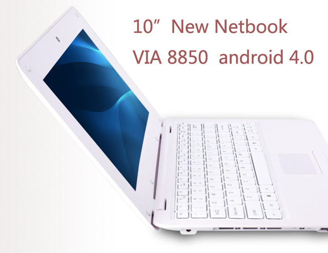 Free shipping new 10 inch Mini Netbook with HDMI Slot VIA