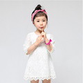 6 Colors New 2016 Casual Children Kids Girl s Dresses Spring Summer Mom Girls Lace Dress