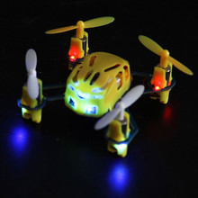 HUBSAN Q4 H111 Nano Quad Copter Drone 2.4ghz Mini Drone RTF- Yellow-UK Shipping