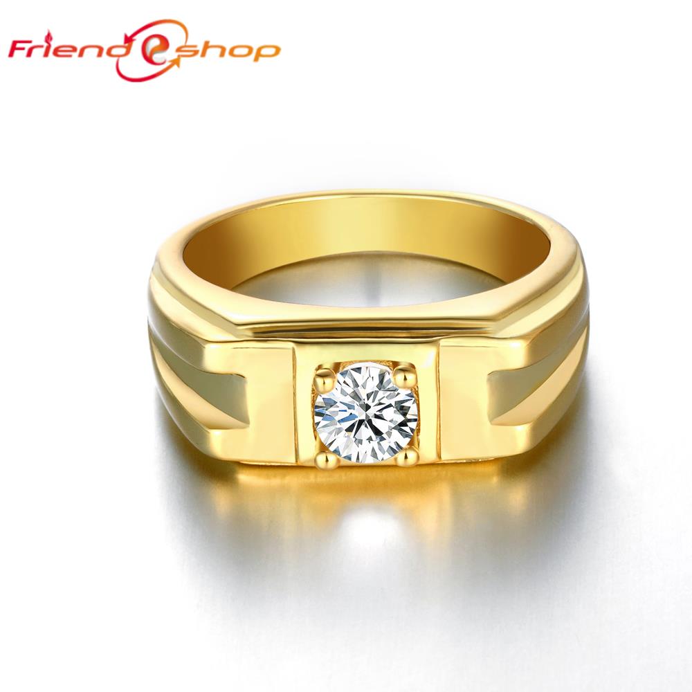 Cheap yellow gold solitaire engagement rings