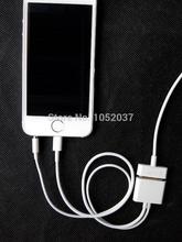1pcs 8 Pin To 30 Pin Dock 3.5mm ihome Audio Charger Adapter Converter Cable For Apple iPhone 6 Plus 5 5S IPAD 4 Mini Air Cord