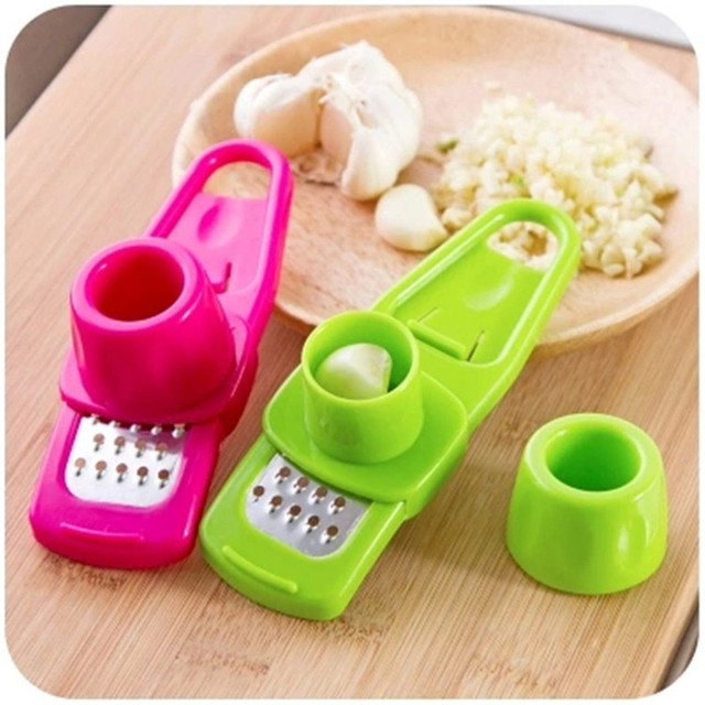 1Pc Garlic Chopper Crusher Press Garlic Peeler Kitchen Tools Gadgets Ajos Accesorios de Cocina Cozinha