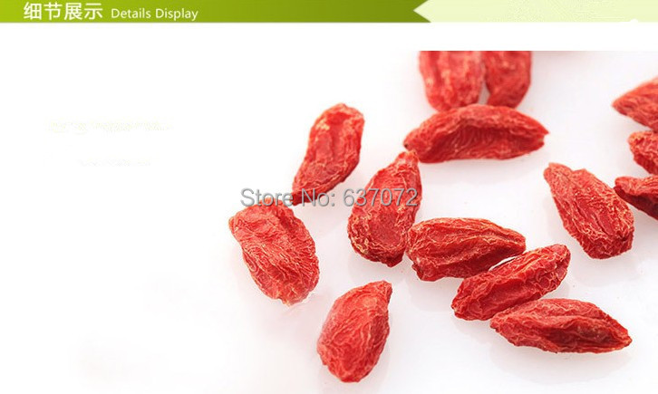 New Chinese Ningxia ORGANIC Top grade Quality Dried Goji Berries 2bags 250g Wolfberry puer tea herbal