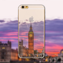 Для iPhone 6 6 S 4.7 » дюймовый чехол ультратонкий мягкие TPU животных ясно окрашены мобильные телефоны , аксессуары кожа чехол рождеством