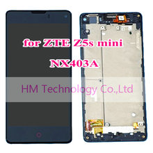 Black LCD+TP+Frame for ZTE Nubia Z5s mini NX403A LCD Display+ Touch Screen Digitizer Assembly with Frame/Bezel Repair FreeHKPost