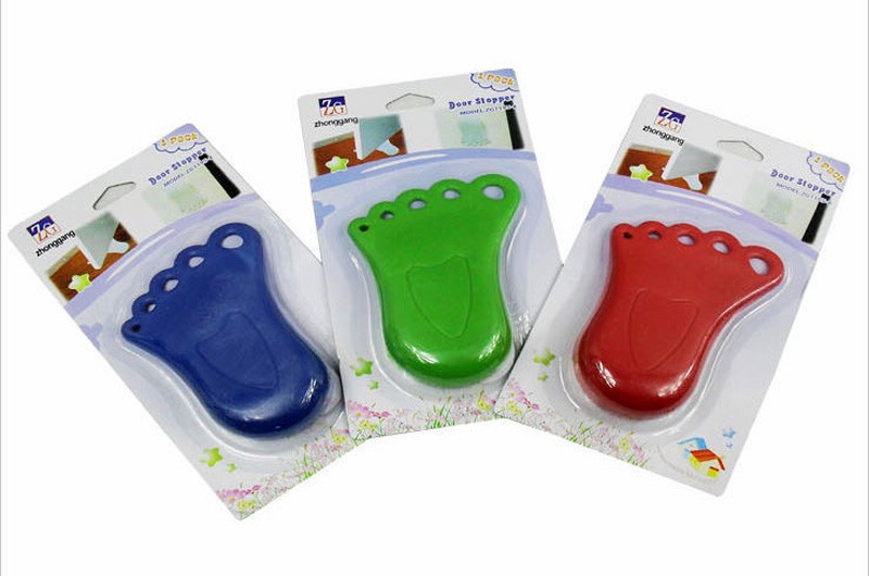 new arrival Child Baby Safety Door Stop Foot Plastic Guard Kids Baby Infant Safety Protector Stopper Guard Doorstop high quality (15)