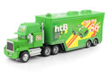 NO 86 Pixar cars 2 Toys Diecast Metal MACK hauler MACK TRUCK Chick Kids TOY Hicks