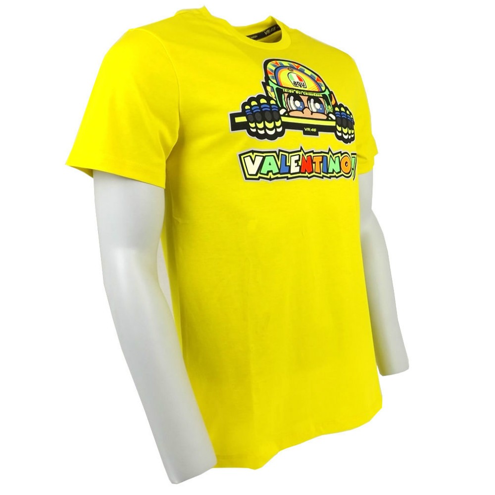 Handle-Bars-Rossi-VR46-Large-46-Panel-Moto-GP-T-shirt-Yellow-2015 (3)