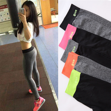 Fashion Yoga Pants For Women Tight Sportwear Nice Leggings High Elastic Thin Sports Yoga Pants Running Long Trousers Legging