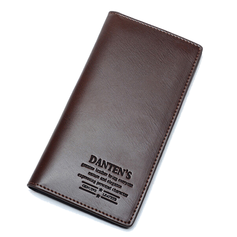 Bags Men Leather Wallets Brand Men's Long Wallet Zipper Coin Purse Wallet Male Clutch Business Style Purse Pocket 2016 Bag