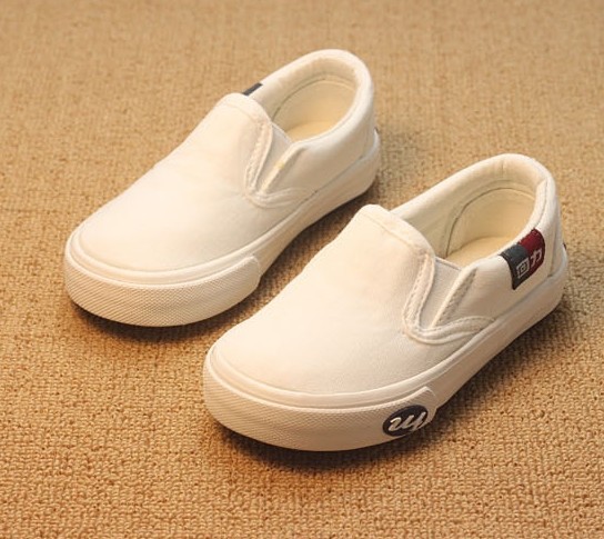 2015 New Kids Shoes Casual Canvas Shoes For Kids Childrens Sneakers For Girls Boys Canvas Shoe Slip On Solid Casuals L (1)