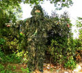 5pcs set Camouflage Ghillie YOWIE SNIPER Tactical Camo Suit For Hunting Paintball Ghillie Suit