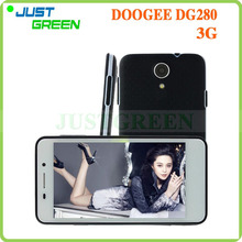 China Cheap 4.5 inch Original Doogee DG280 MTK6582 Quad Core 1GB RAM 8GB ROM Smartphone Android 4.4 3G WCDMA 5MP Camera