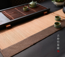 The new fir wood charcoal tray long saucer tea tray mat tea -sided design with zero personality