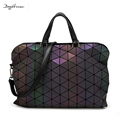 Luxury ladies baobao issey leather Top handle bags women miyake messenger bag famous brand holograms Shoulder