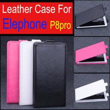 20Pcs/lot for Elephone P8Pro Open PU Flip Leather case cover Good Quality for Elephone P8Pro Android Mobile cell phone