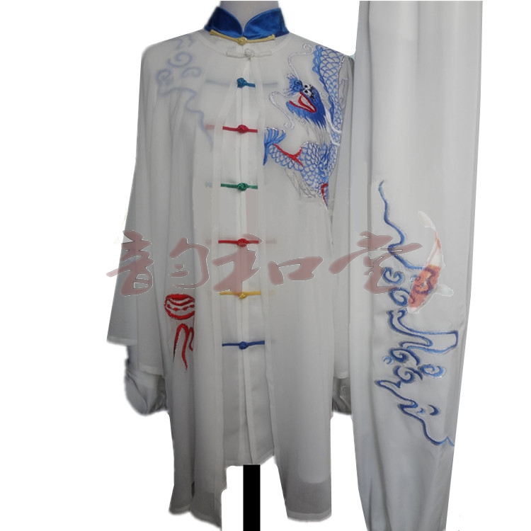 Фотография Rhyme and exclusive new embroidery tai chi suit Martial arts clothing uniforms Men and women with